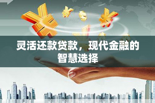 通霄灵活还款贷款，现代金融的智慧选择