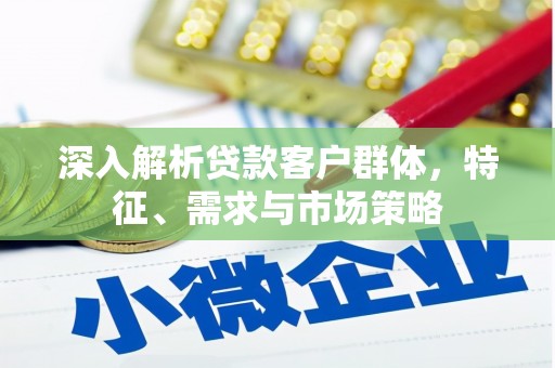 通霄深入解析贷款客户群体，特征、需求与市场策略