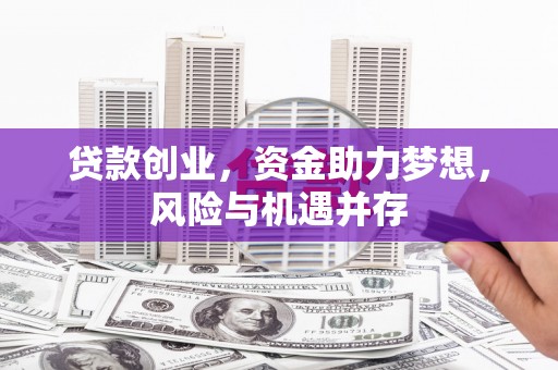 通霄贷款创业，资金助力梦想，风险与机遇并存