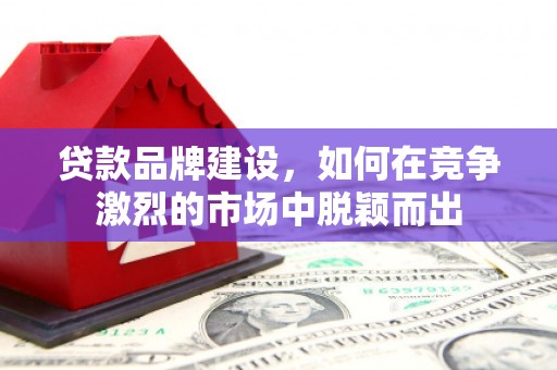 通霄贷款品牌建设，如何在竞争激烈的市场中脱颖而出