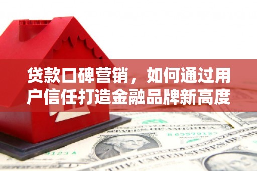 通霄贷款口碑营销，如何通过用户信任打造金融品牌新高度