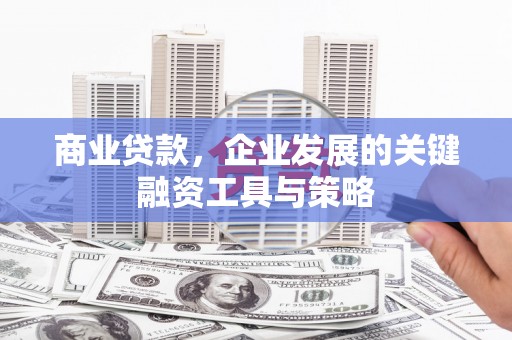 通霄商业贷款，企业发展的关键融资工具与策略