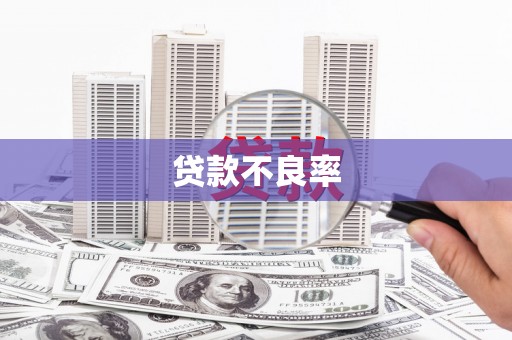 通霄贷款不良率