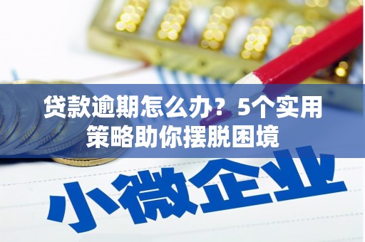 通霄贷款逾期怎么办？5个实用策略助你摆脱困境