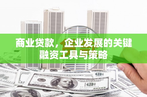 通霄商业贷款，企业发展的关键融资工具与策略