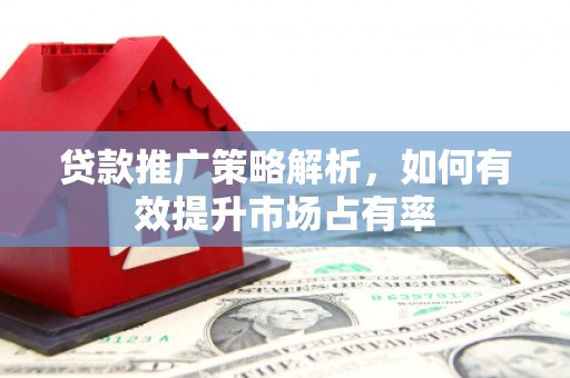 通霄贷款推广策略解析，如何有效提升市场占有率