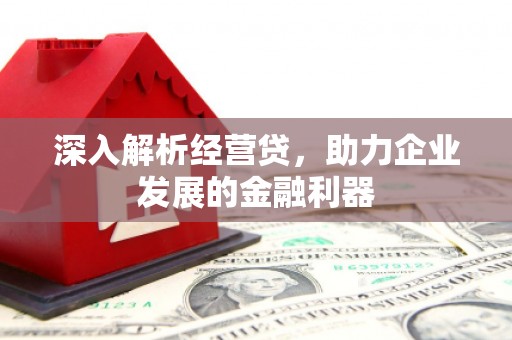 通霄深入解析经营贷，助力企业发展的金融利器