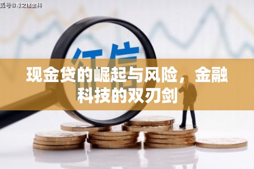 通霄现金贷的崛起与风险，金融科技的双刃剑