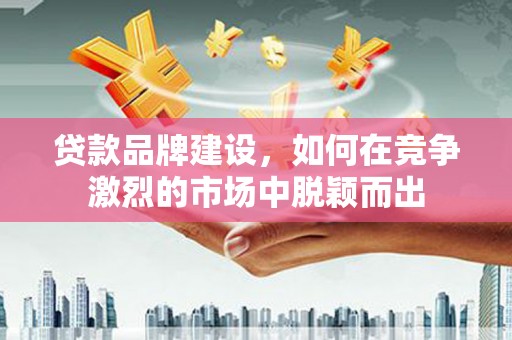 通霄贷款品牌建设，如何在竞争激烈的市场中脱颖而出