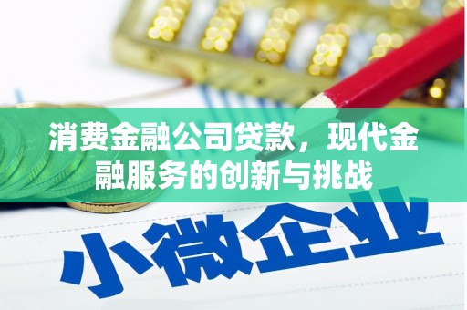 通霄消费金融公司贷款，现代金融服务的创新与挑战