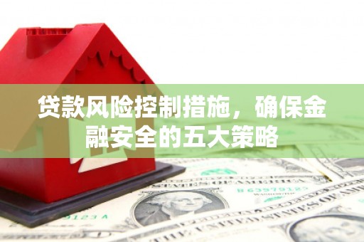 通霄贷款风险控制措施，确保金融安全的五大策略