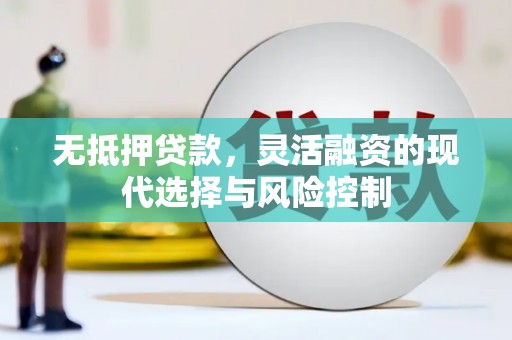 通霄无抵押贷款，灵活融资的现代选择与风险控制