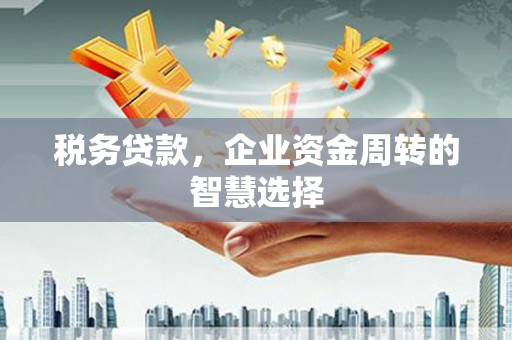 通霄税务贷款，企业资金周转的智慧选择