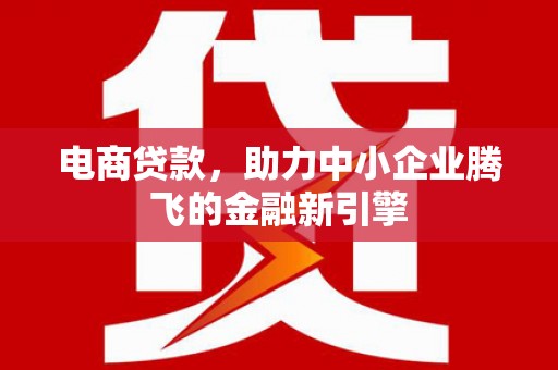 通霄电商贷款，助力中小企业腾飞的金融新引擎