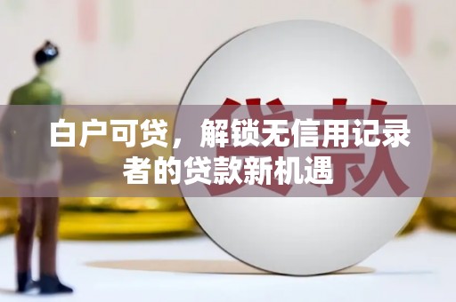通霄白户可贷，解锁无信用记录者的贷款新机遇