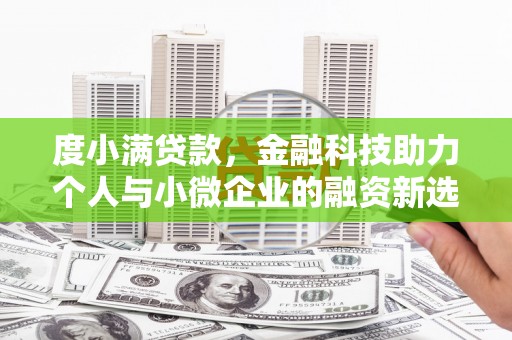 通霄度小满贷款，金融科技助力个人与小微企业的融资新选择