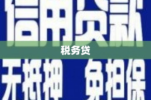 通霄税务贷