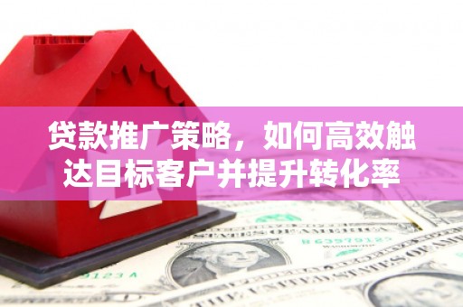 通霄贷款推广策略，如何高效触达目标客户并提升转化率
