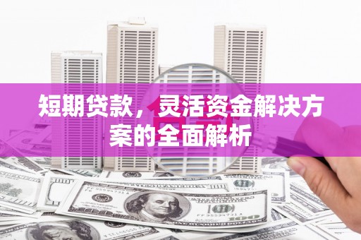 通霄短期贷款，灵活资金解决方案的全面解析