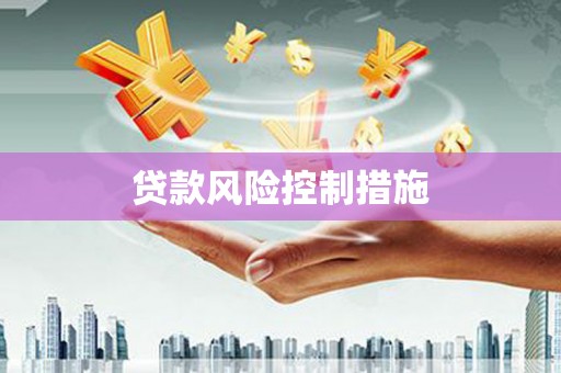 通霄贷款风险控制措施